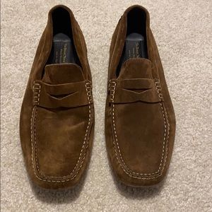 To Boot New York Adam Derrick Brown Suede Drivers